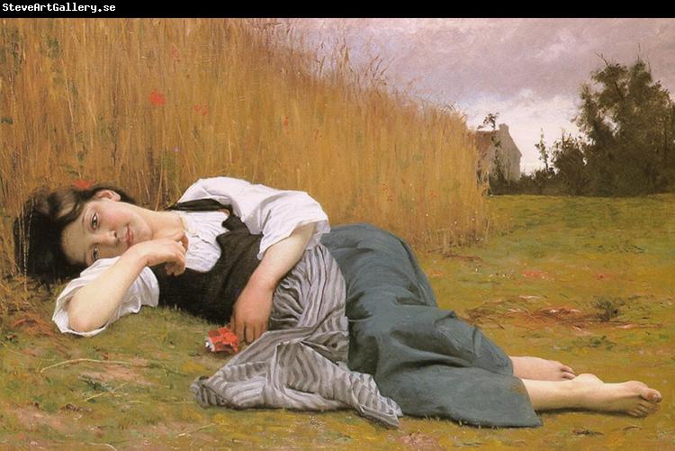 Adolphe William Bouguereau The Shell (mk26)